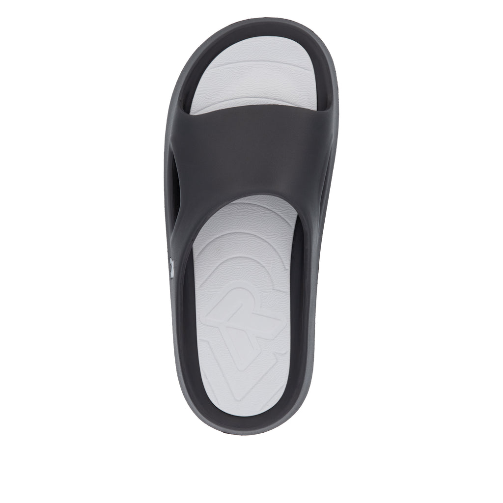 Black Slip-On Sandals for Men | Rieker U3450-00