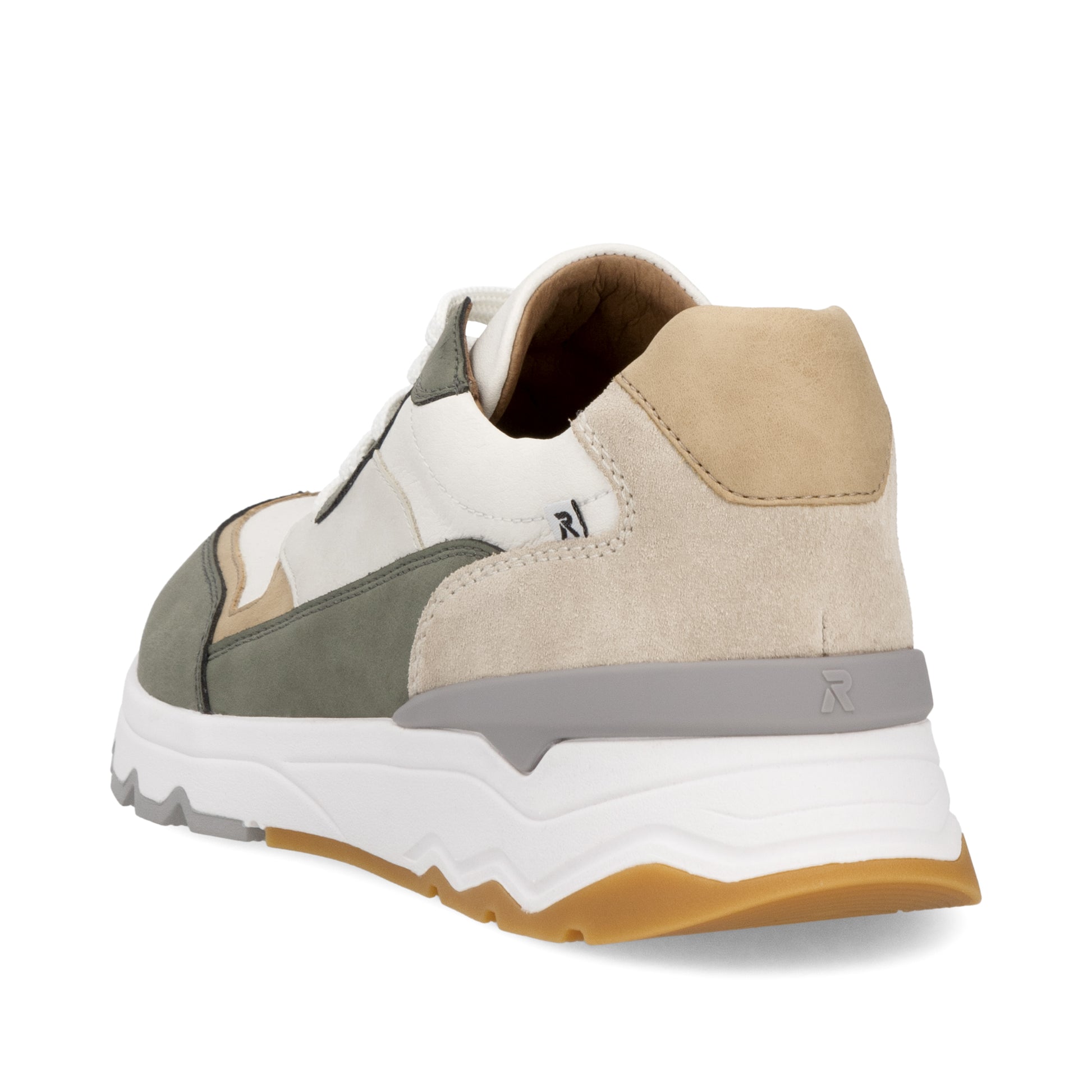 White Elasticated Shoes for Men | Rieker U0906-82