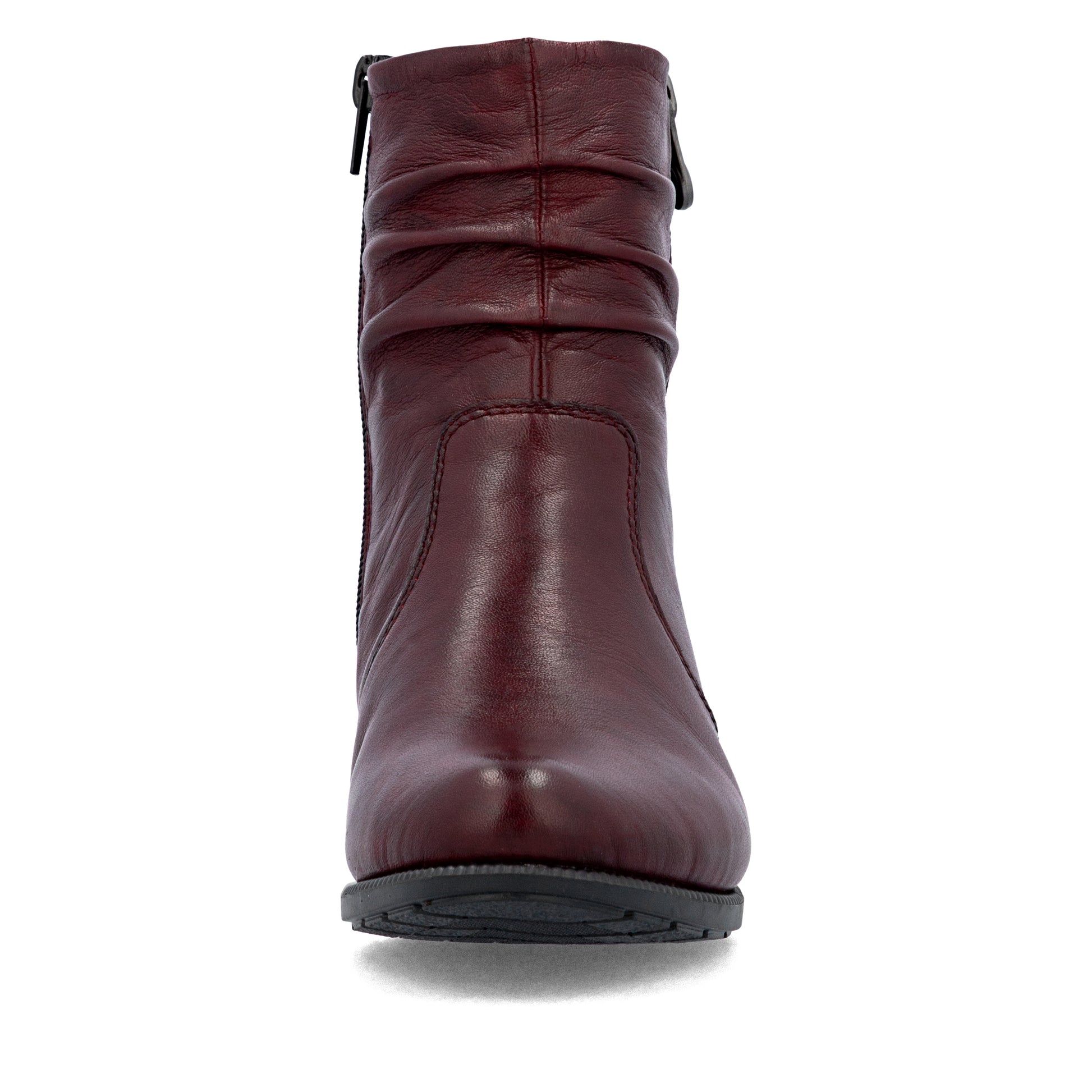 Red Zip Boots for Women | Rieker 78656-35