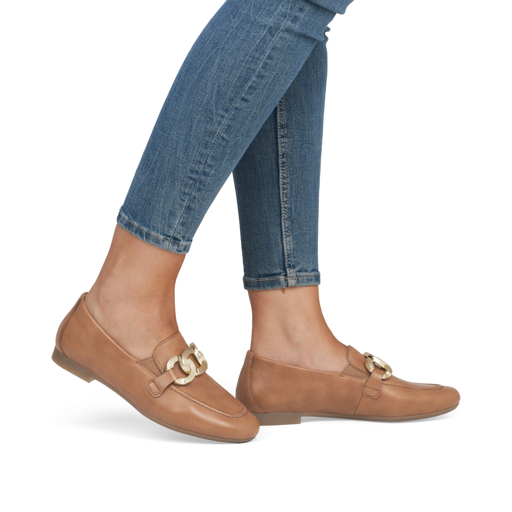 Brown Elasticated Shoes for Women | Remonte D0K09-22
