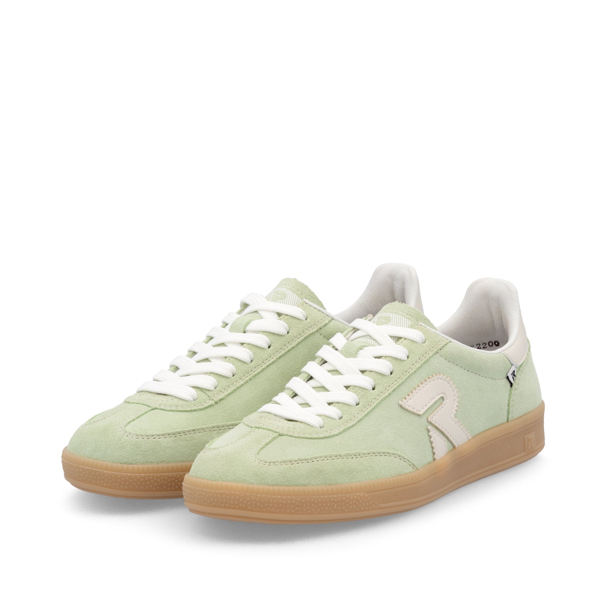 Green Elasticated Shoes for Women | Rieker W2200-52