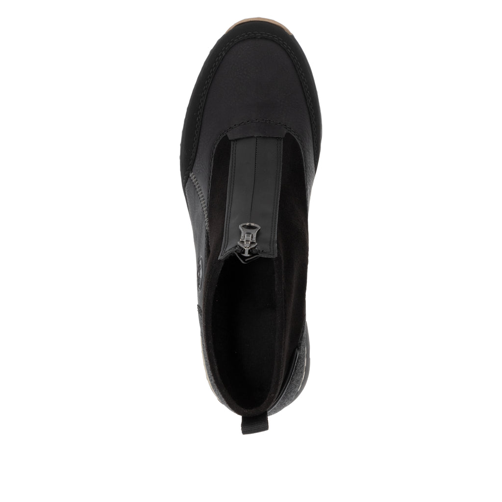 Black Zip Boots for Women | Rieker N6361-00