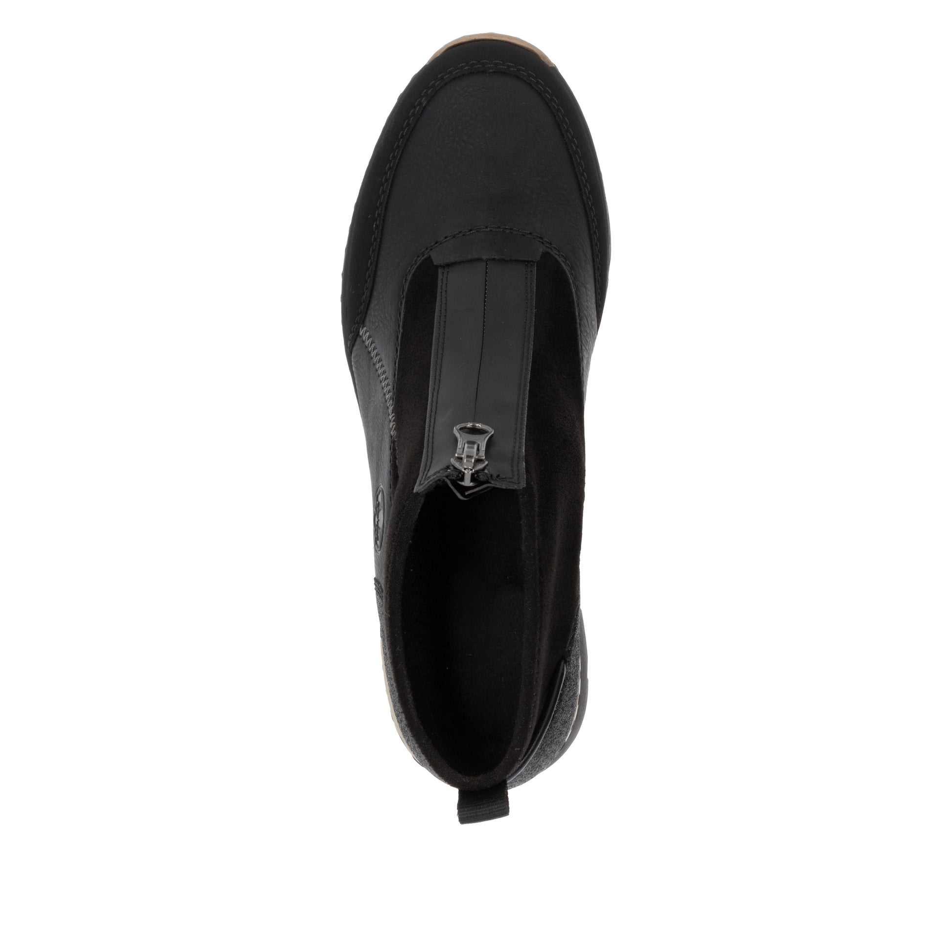 Black Zip Boots for Women | Rieker N6361-00