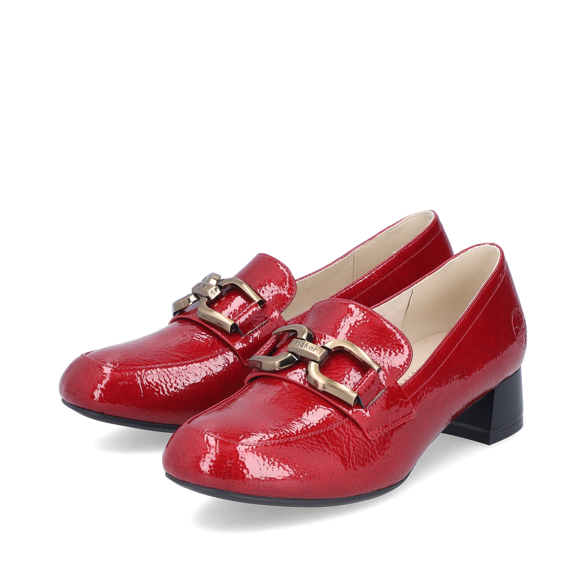 Red Slip-On Shoes for Women | Rieker 45052-33