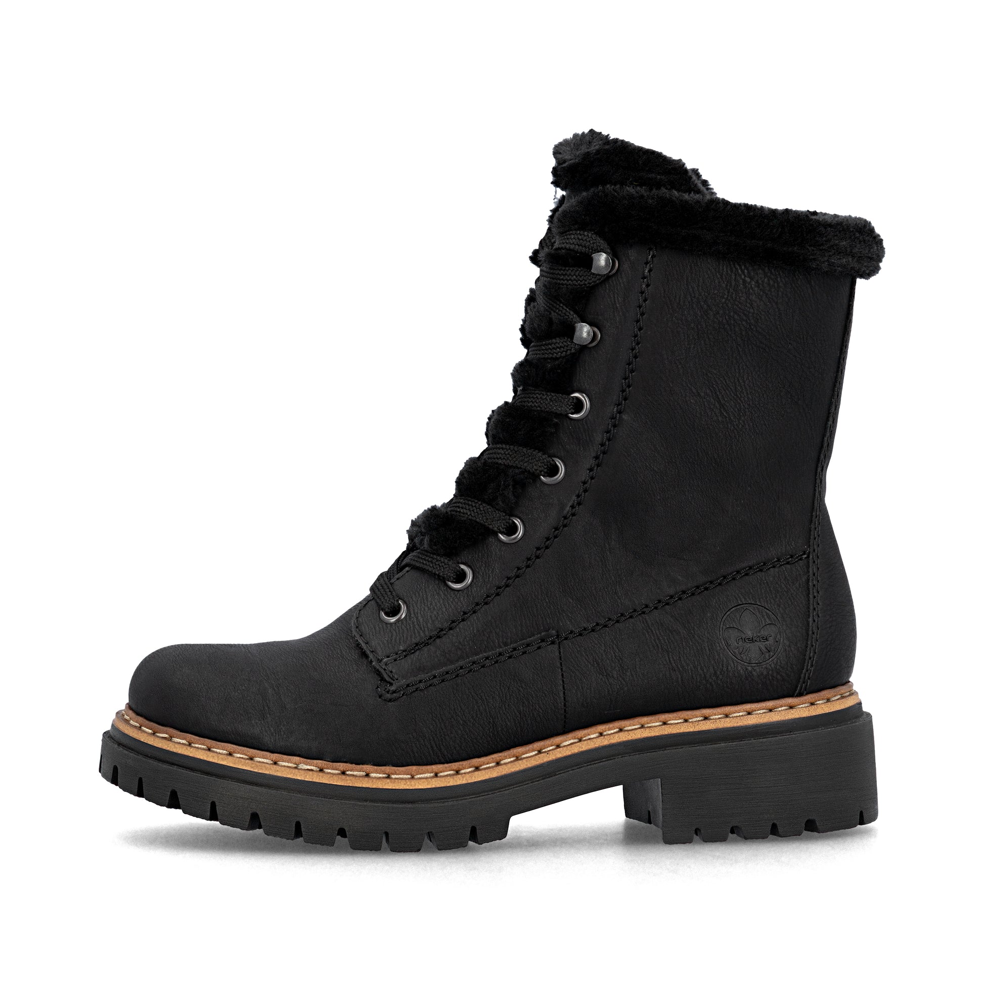 Black Zip Boots for Women | Rieker 72625-00