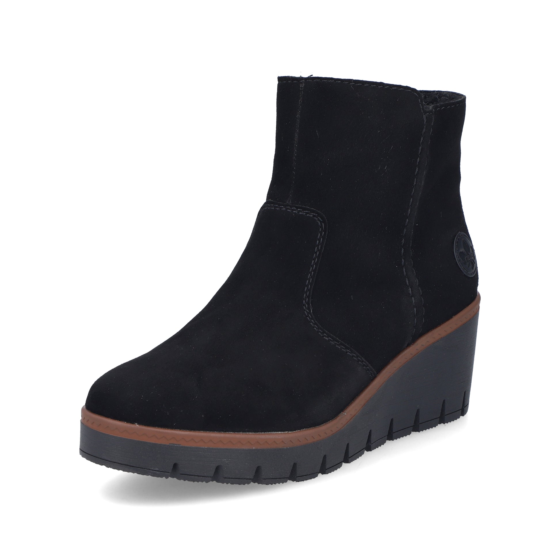 Black Zip Boots for Women | Rieker Y5065-00