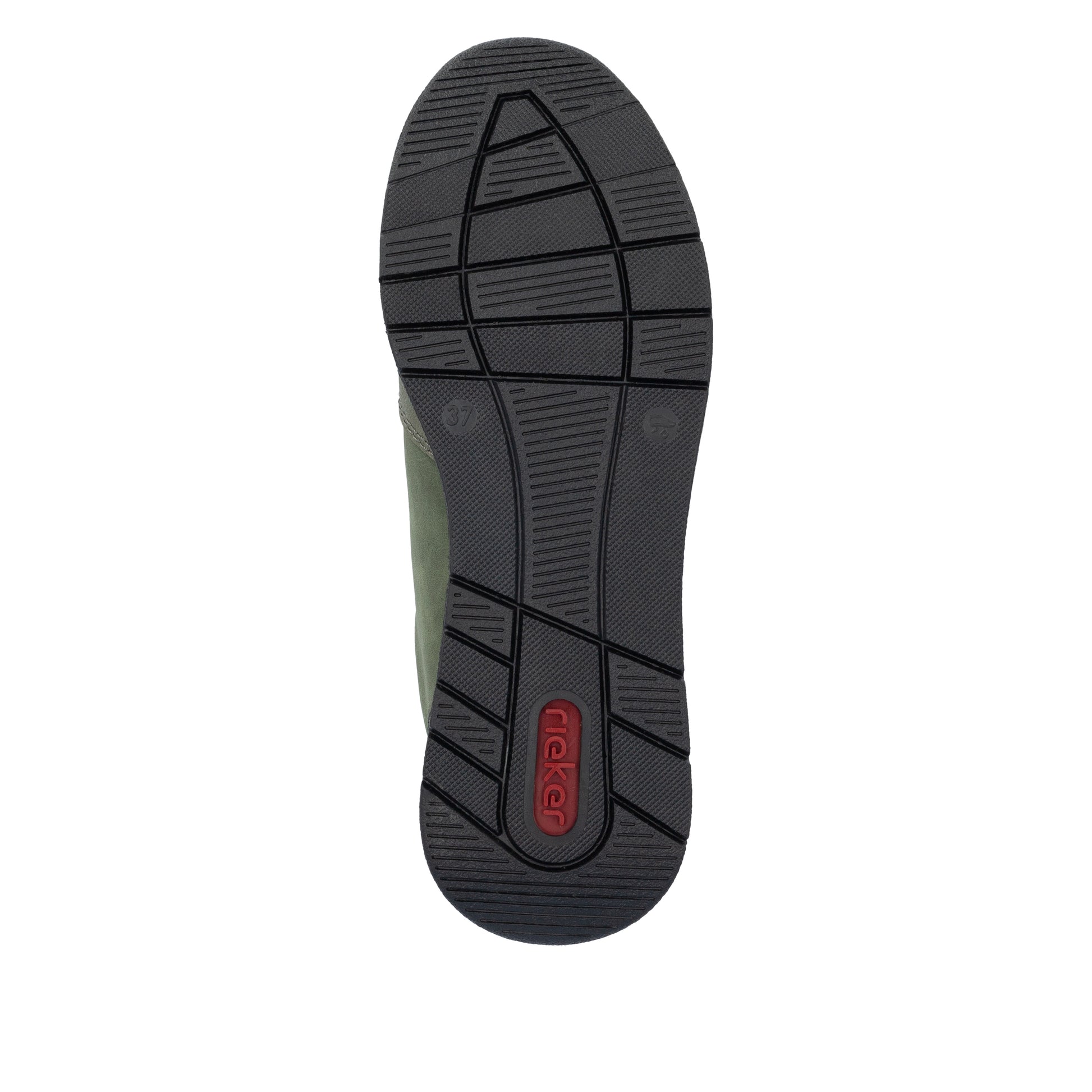 Green Zip Shoes for Women | Rieker 58902-54