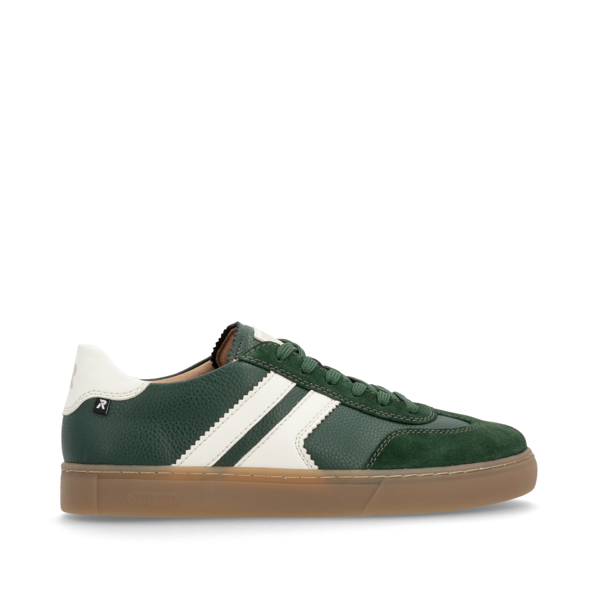Green Elasticated Shoes for Men | Rieker Sport U0707-54