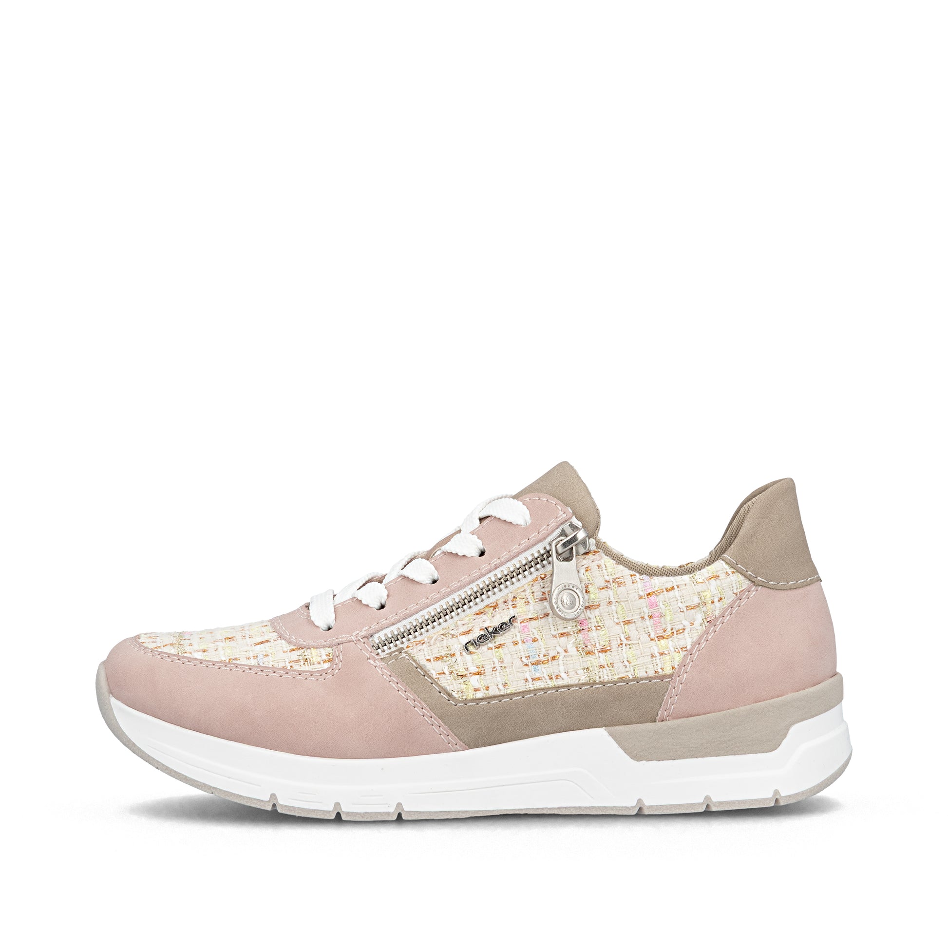 Pink Zip Shoes for Women | Rieker 58902-31