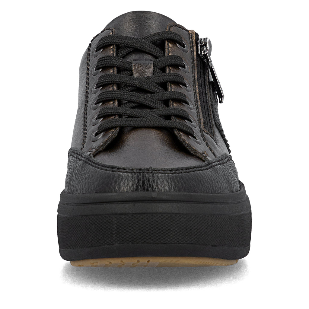 Brown Zip Shoes for Women | Rieker M7711-25