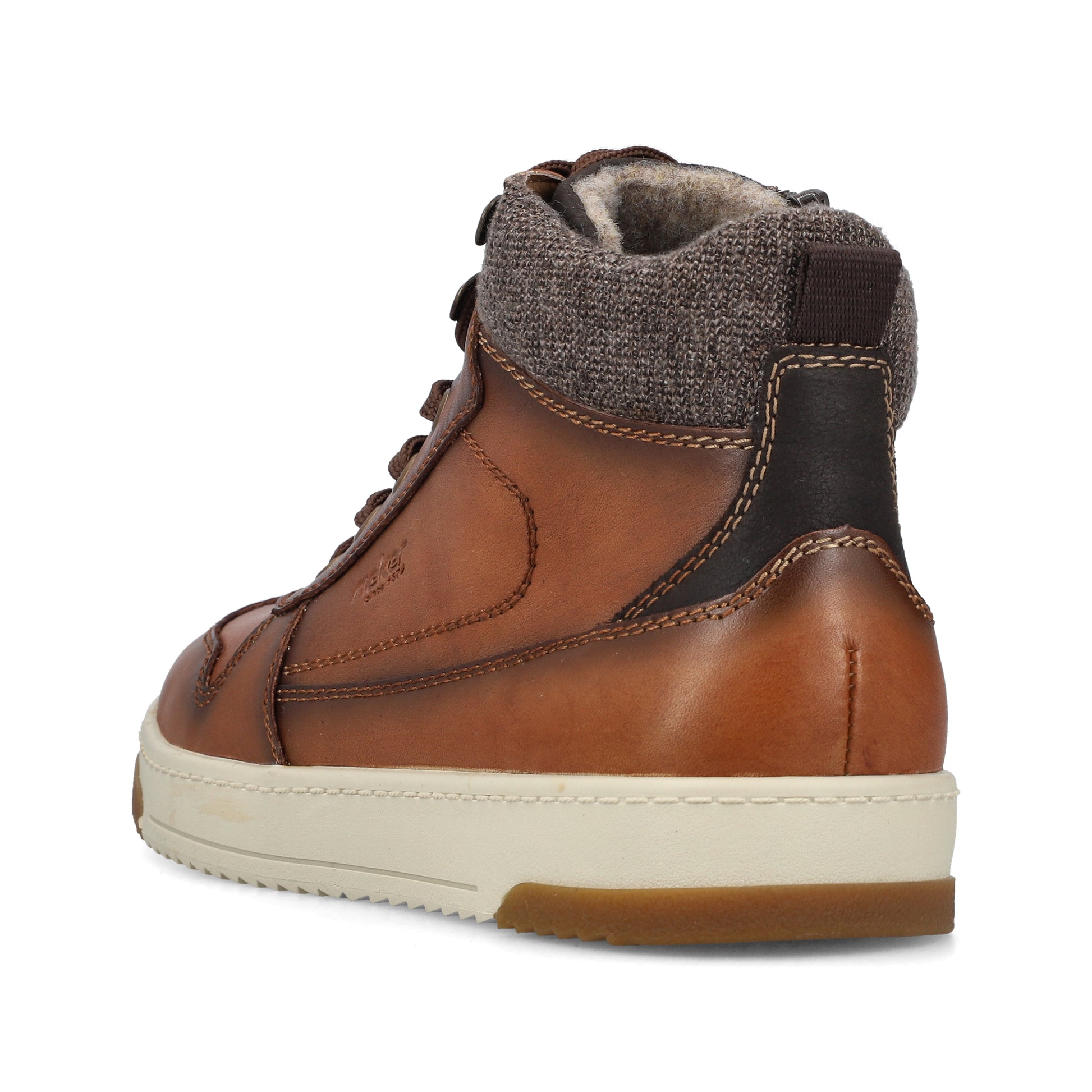 Brown Zip Boots for Men | Rieker 17530-25