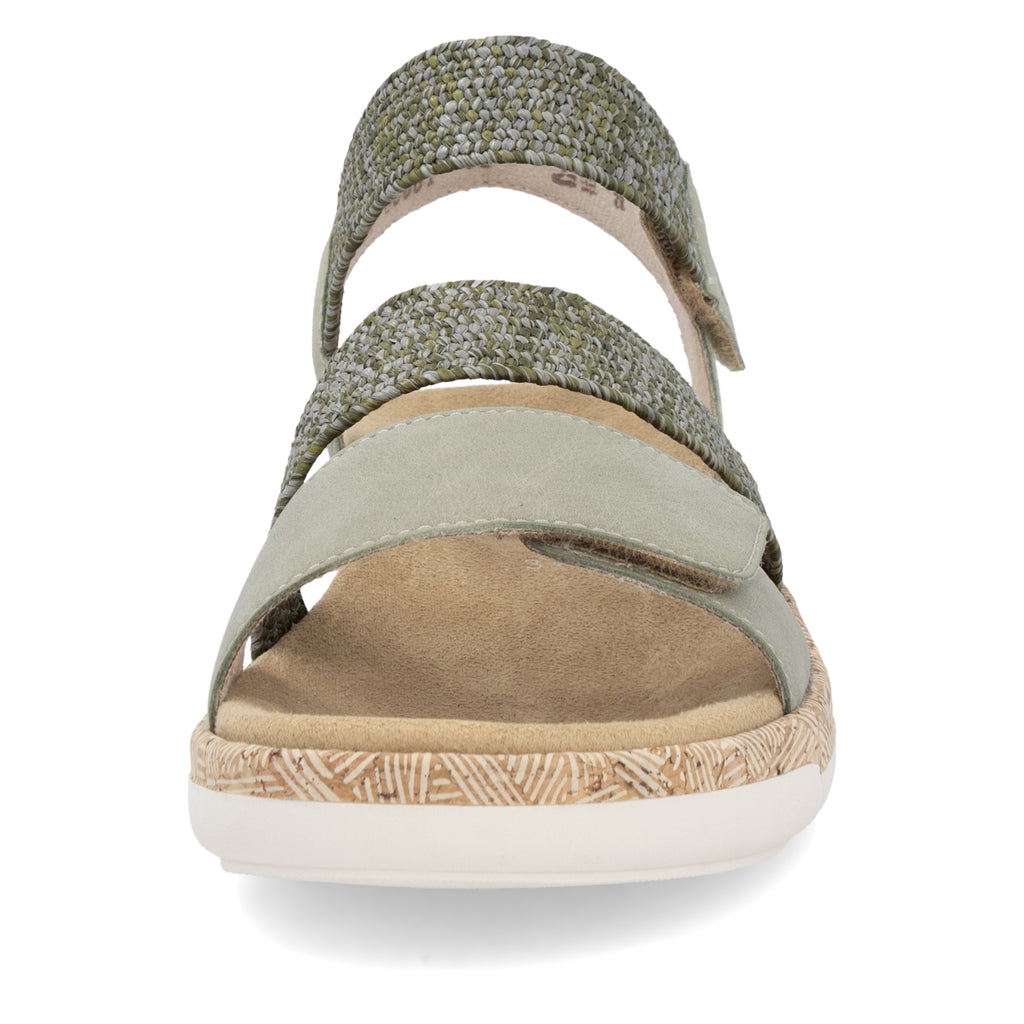 Green Hook & Loop Sandals for Women | Remonte R6861-52