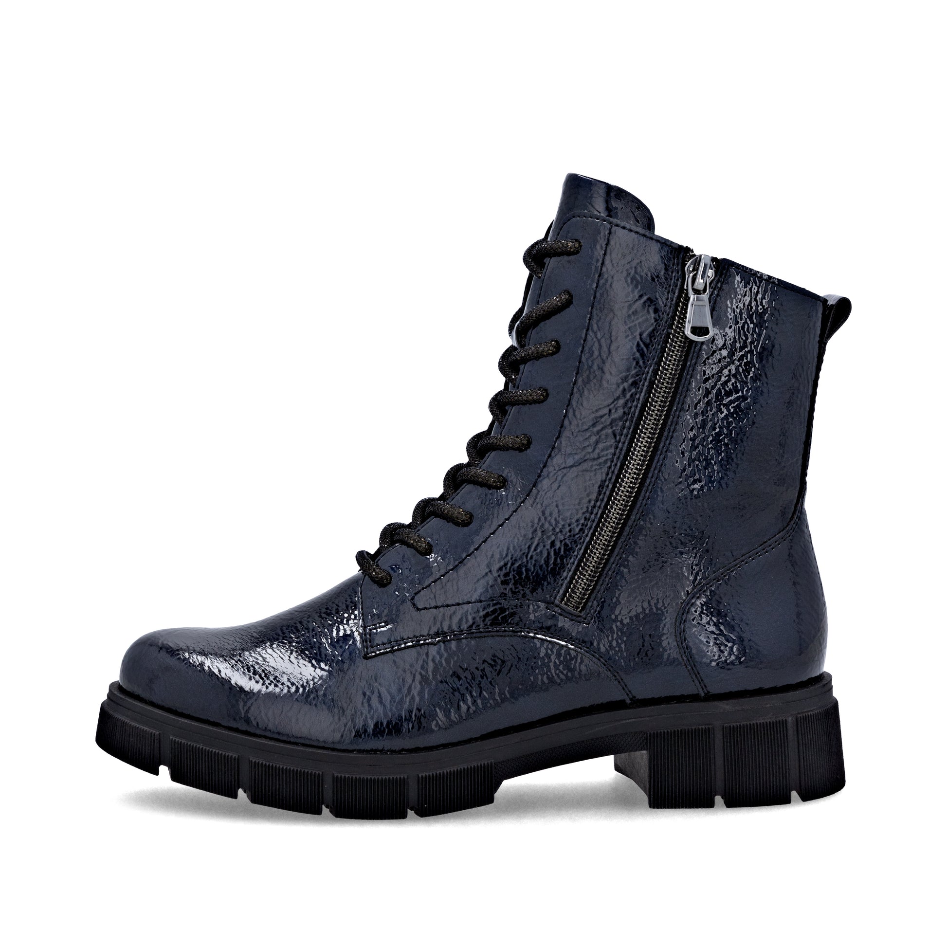 Blue Zip Boots for Women | Remonte D2S72-14