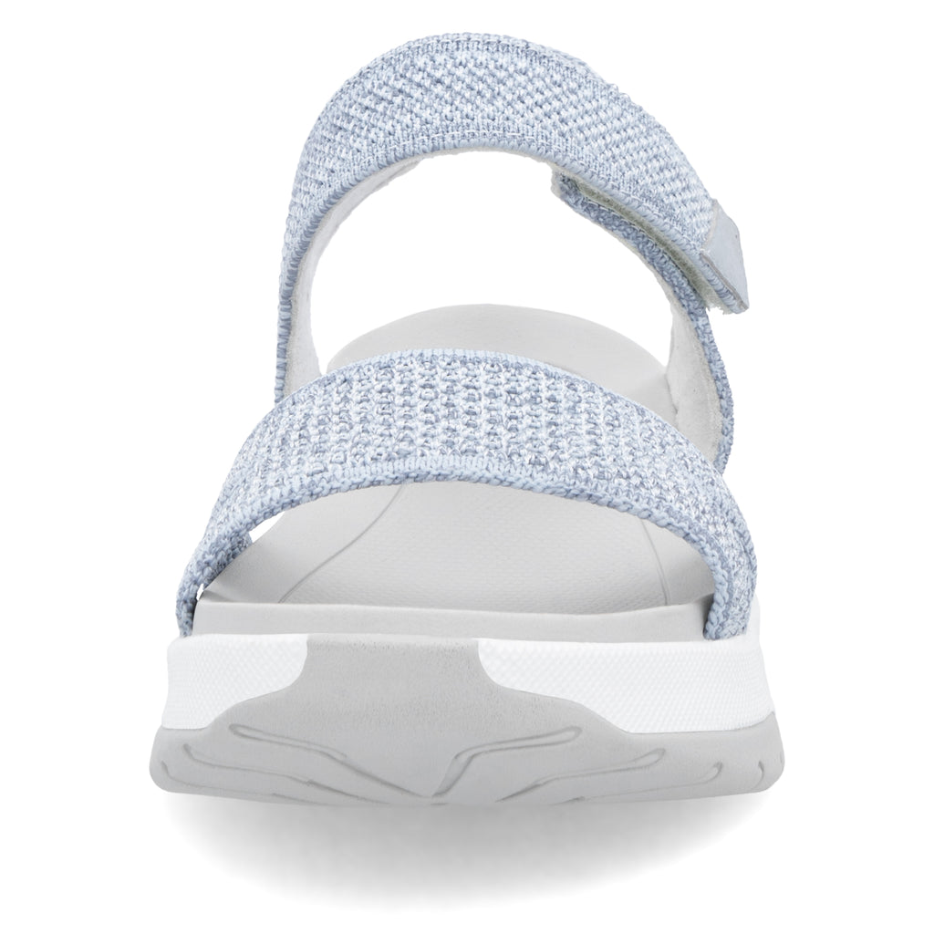 Blue Hook & Loop Sandals for Women | Rieker W3152-10