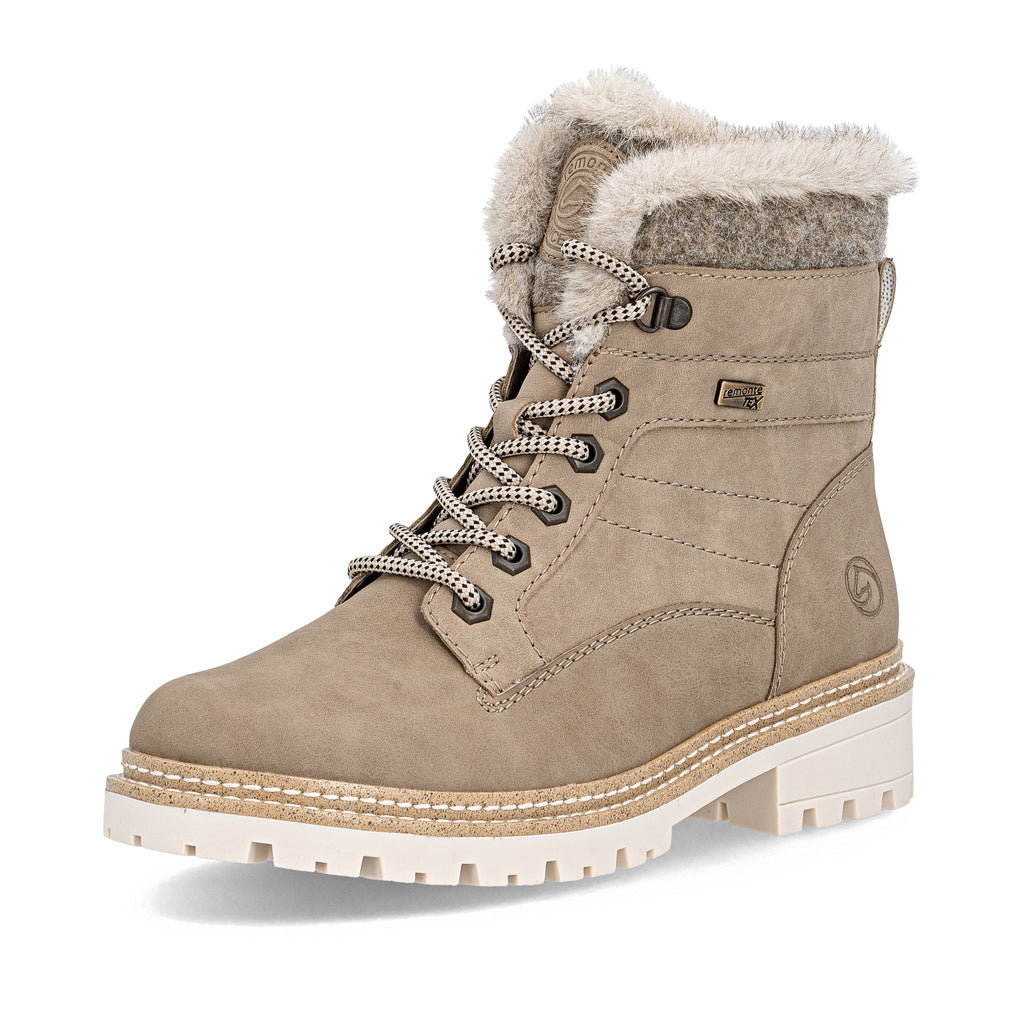 Brown Zip Boots for Women | Remonte D0B81-20