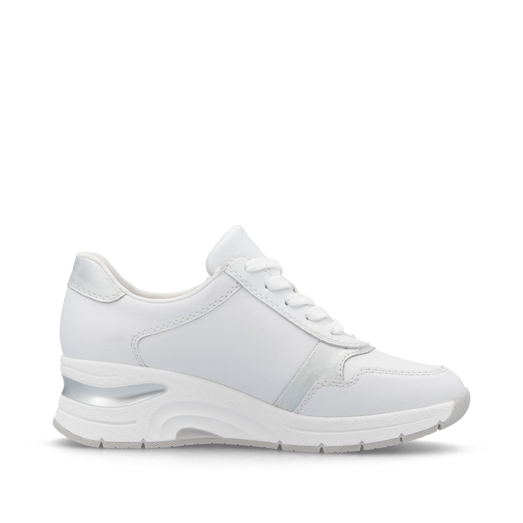 White Zip Shoes for Women | Rieker N9301-80