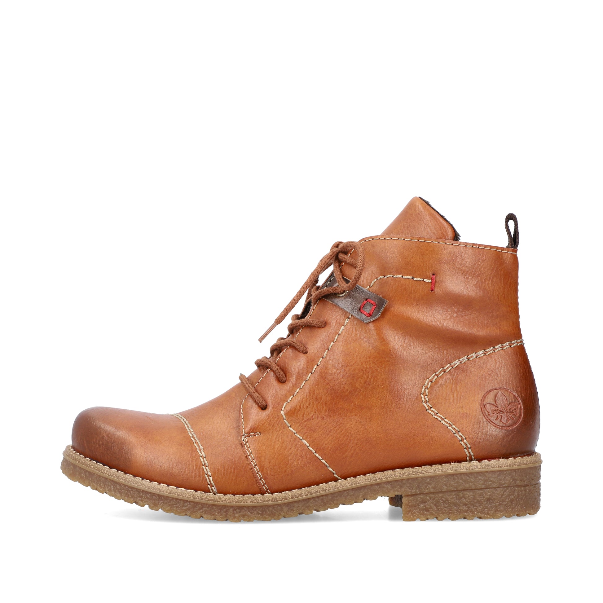 Brown Zip Boots for Women | Rieker 73501-24