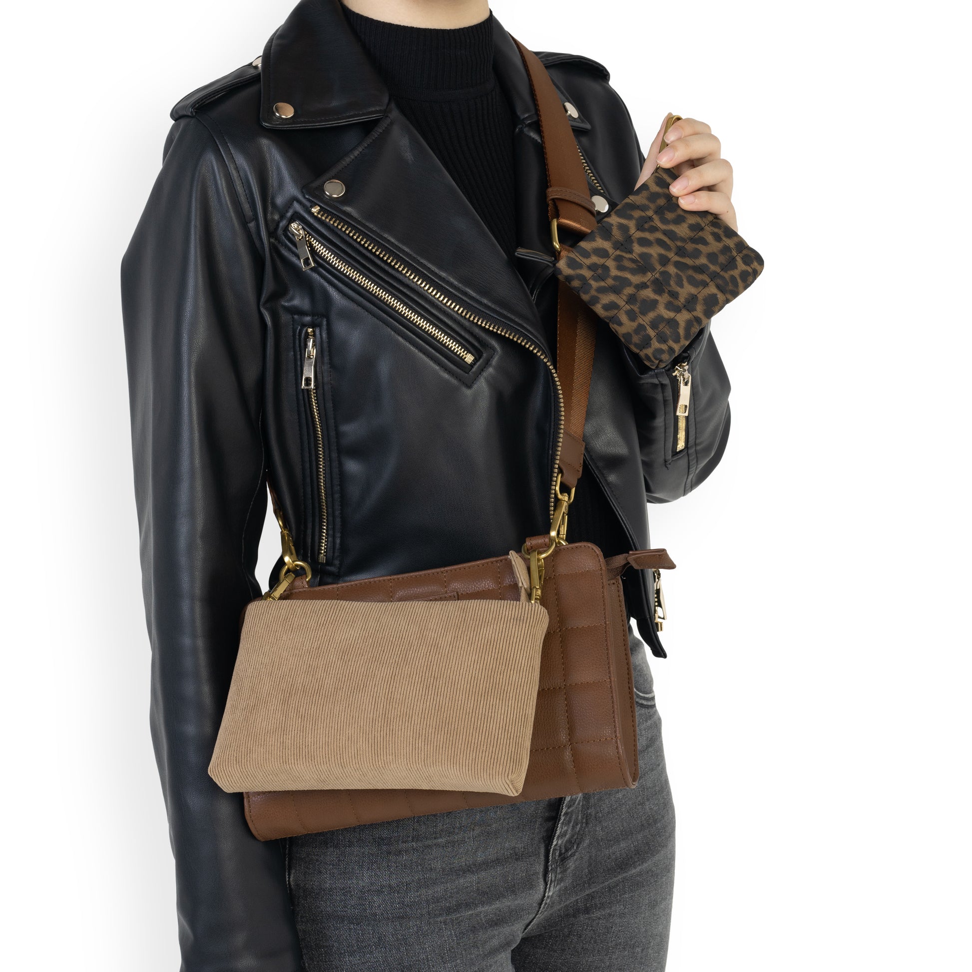 Brown Zip Bags for Women | Remonte Q0649-25