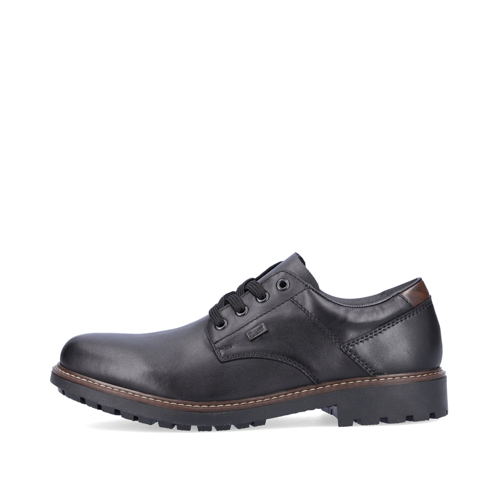 Black Elasticated Shoes for Men | Rieker F4611-00