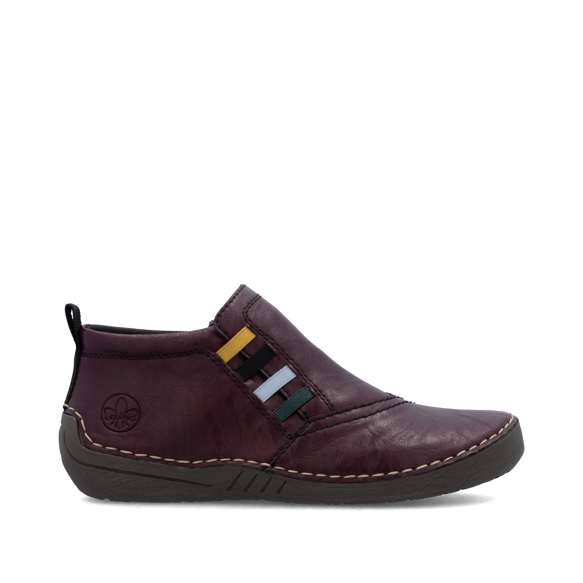 Red Zip Boots for Women | Rieker 52584-30