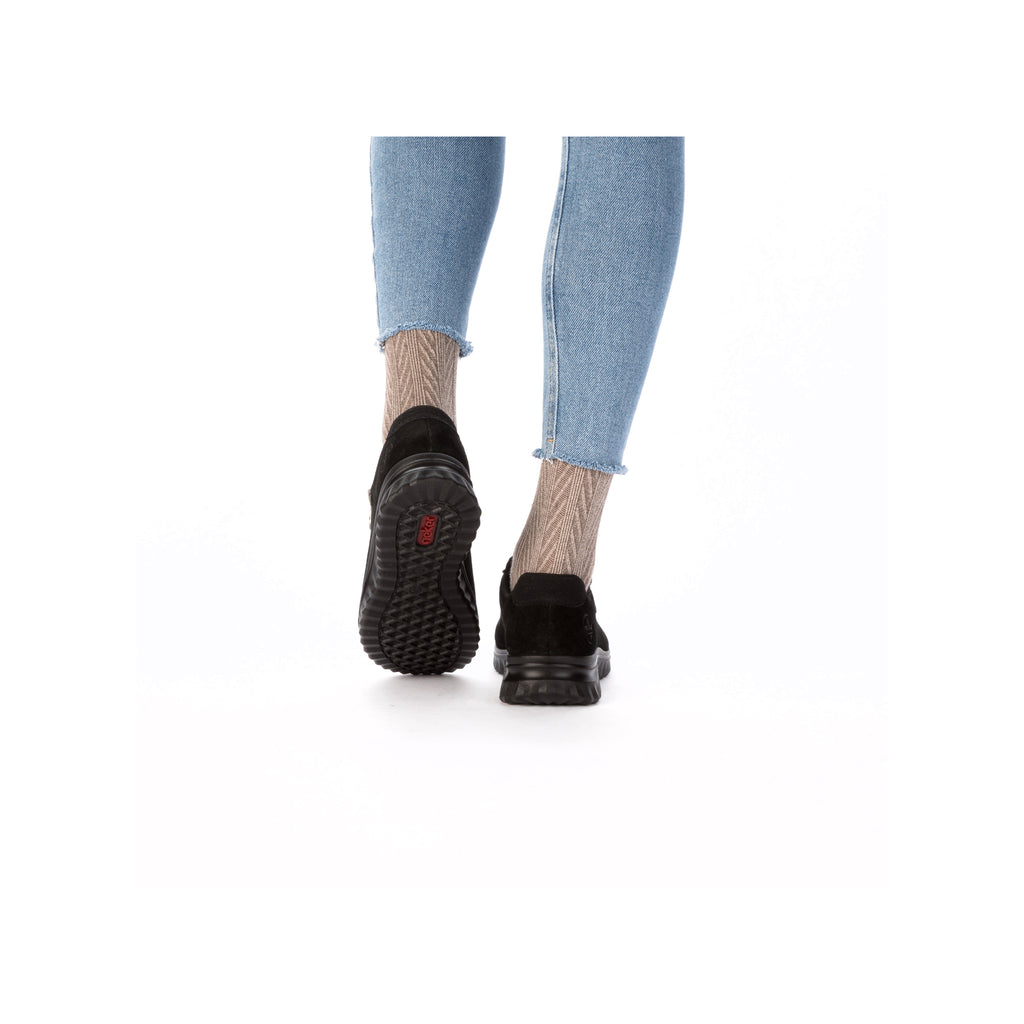 Black Zip Shoes for Women | Rieker 59000-00