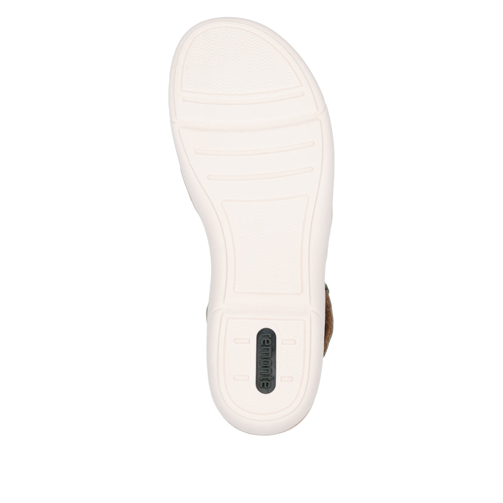 Green Hook & Loop Sandals for Women | Remonte R6861-52