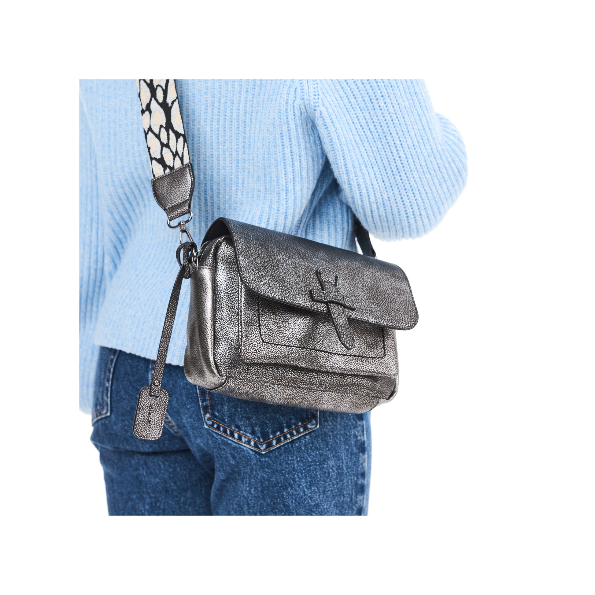 Silver/Platinum  Bags for Women | Rieker H1101-42