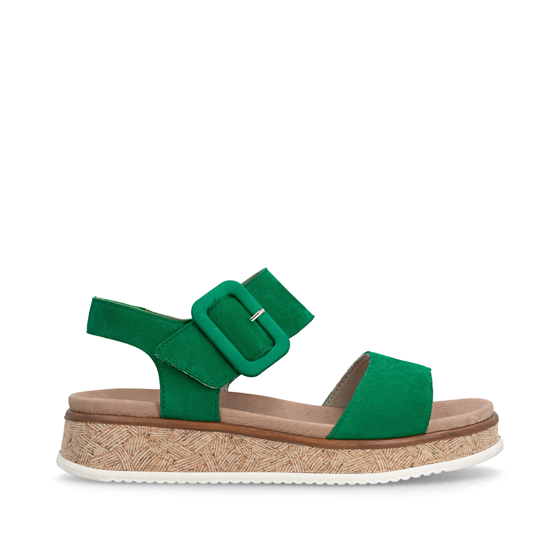 Green Hook & Loop Sandals for Women | Rieker W0800-52