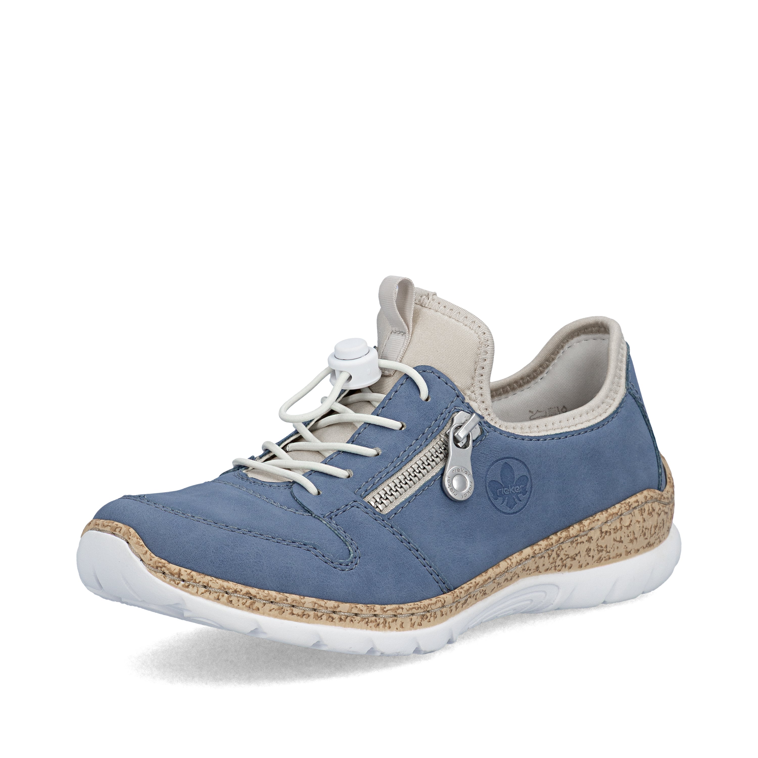 Rieker Women's Slip-on Shoe - Blue | N42G0-14 – Rieker.co.uk