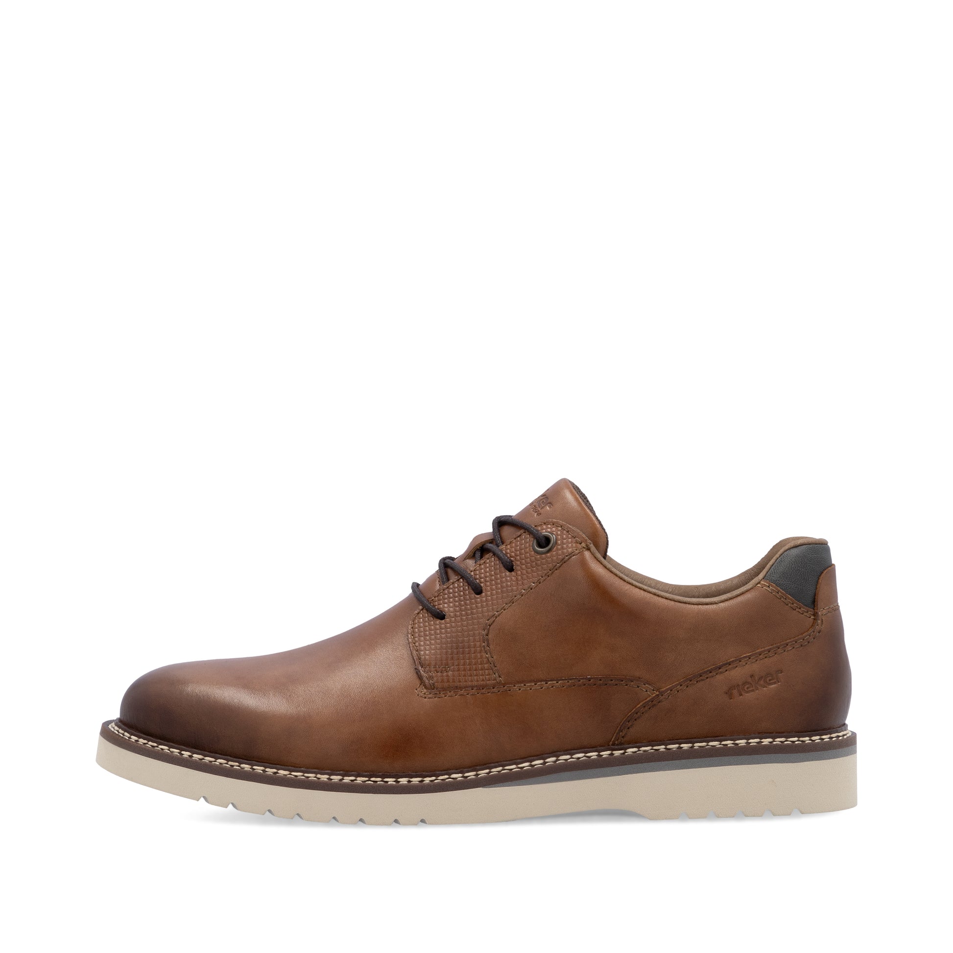 Brown Elasticated Shoes for Men | Rieker 04503-24