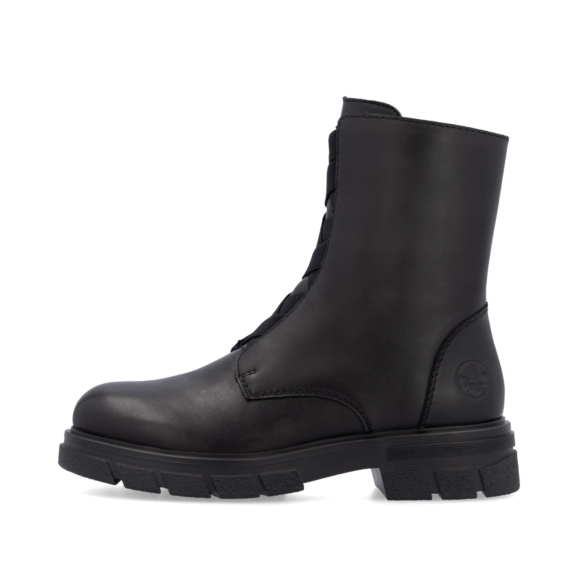 Black Zip Boots for Women | Rieker Z9179-00
