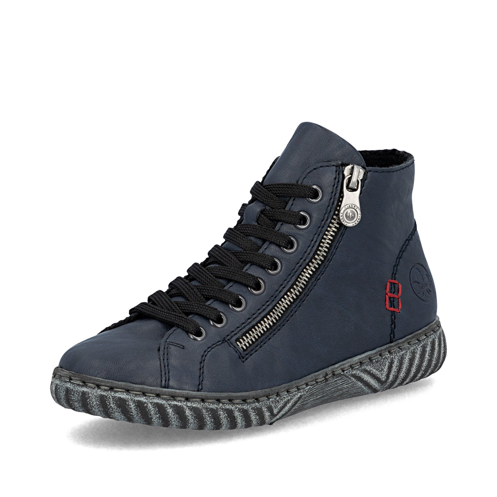 Blue Zip Boots for Women | Rieker N0921-14
