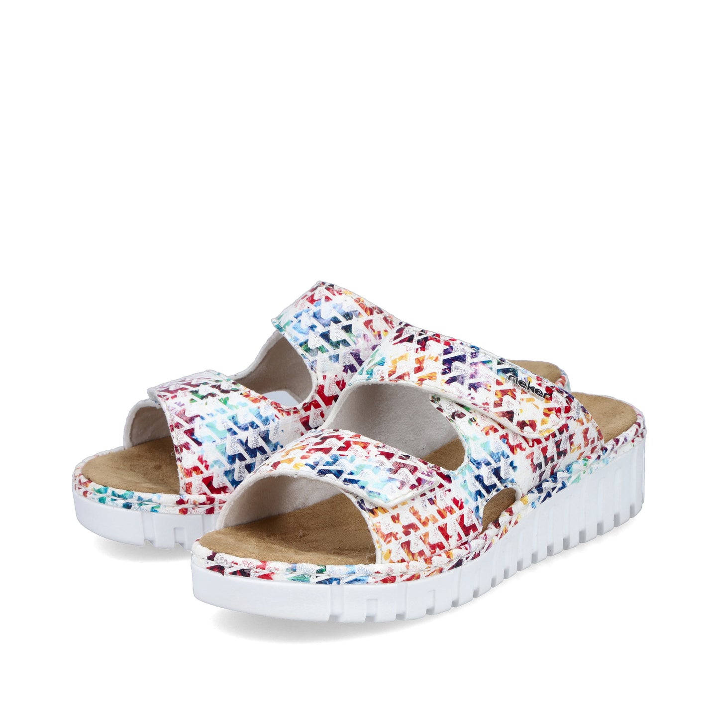 Rieker Woman's Sandals - Multi-Coloured | V1392-90