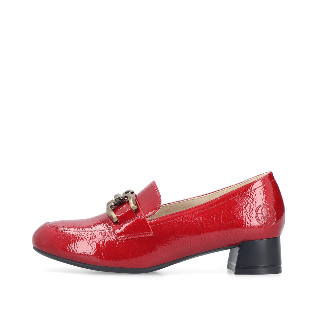 Red Slip-On Shoes for Women | Rieker 45052-33