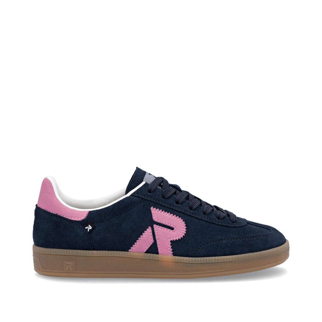 Blue Elasticated Shoes for Women | Rieker W2200-15