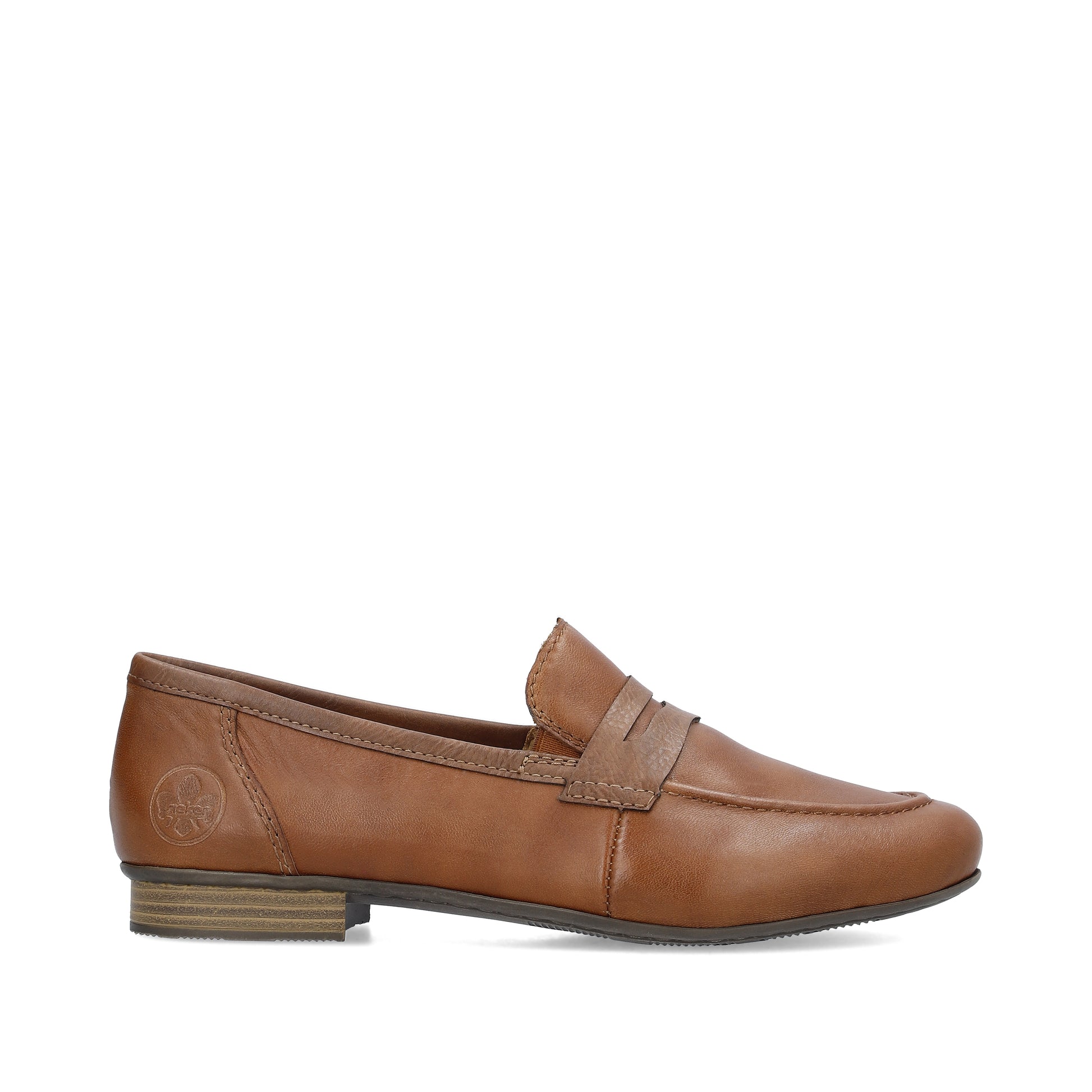 Brown Elasticated Shoes for Women | Rieker 51954-25