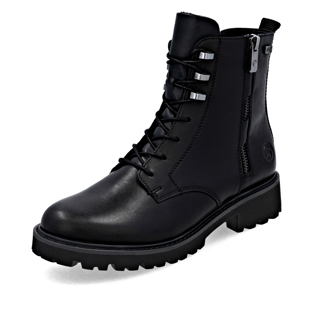 Black Zip Boots for Women | Remonte D8656-00