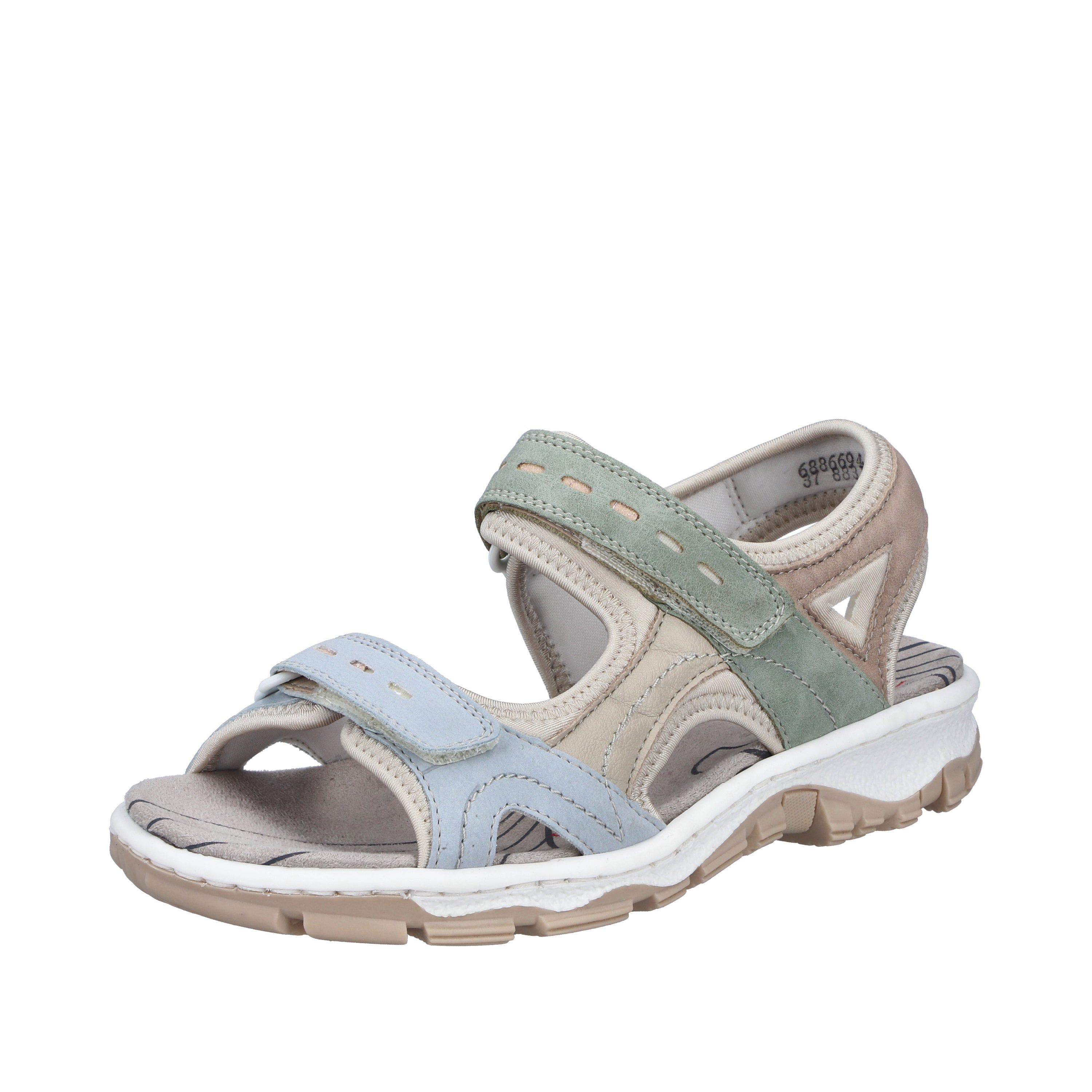 Rieker Women's Walking Sandal - Multi | 68866-94