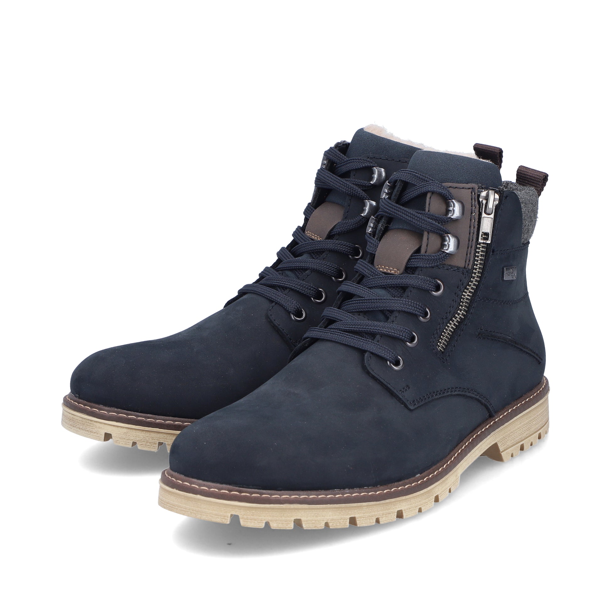 Blue Zip Boots for Men | Rieker F3610-14