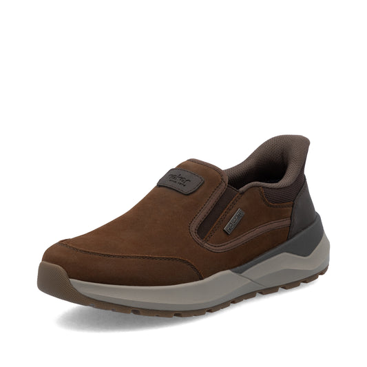 Rieker Men's Casual Slip-on Shoe - Brown | 06052-22