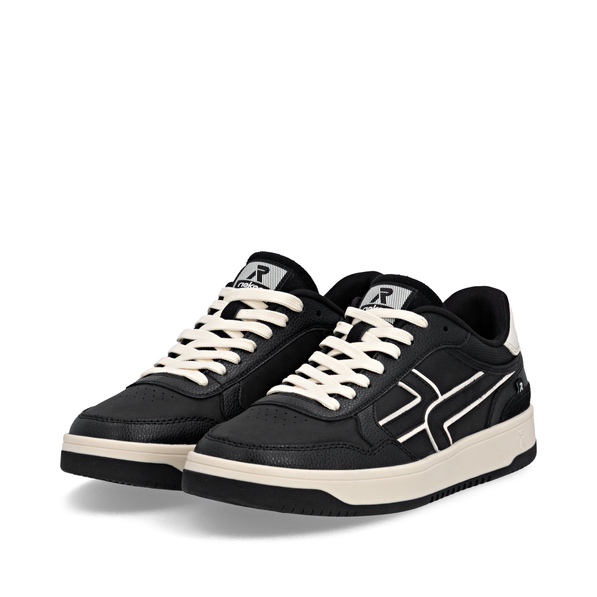Black Elasticated Shoes for Men | Rieker Sport U1900-00