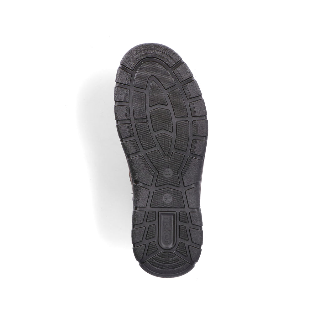 Brown Zip Boots for Men | Rieker 03630-22