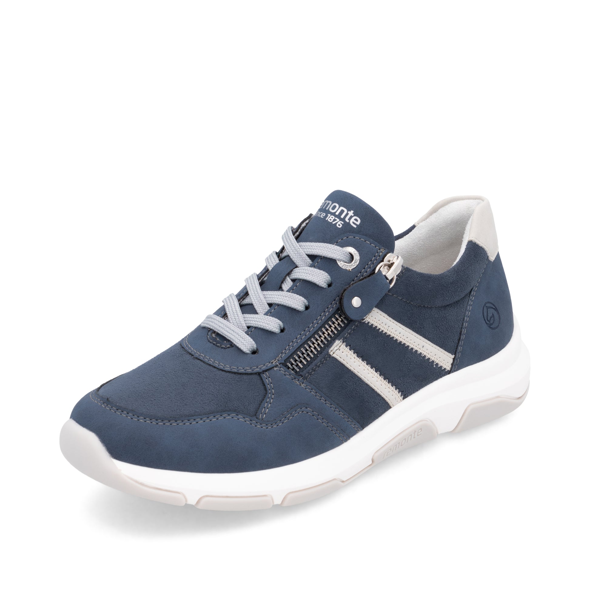 Blue Zip Shoes for Women | Remonte D1S04-14