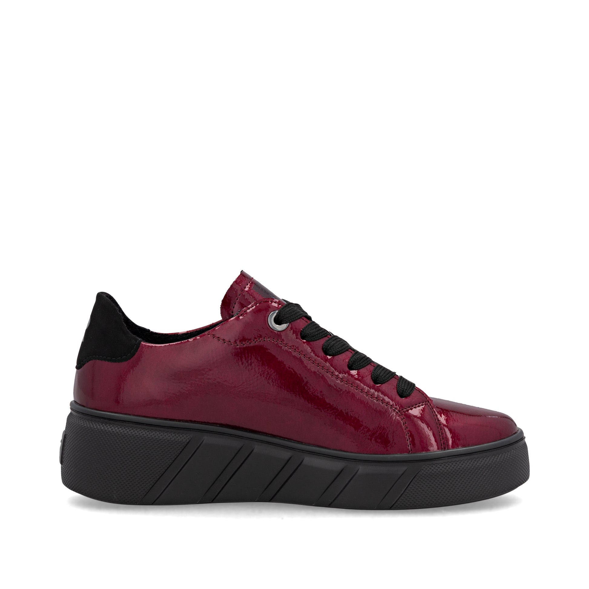 Red Elasticated Shoes for Women | Rieker W2601-35