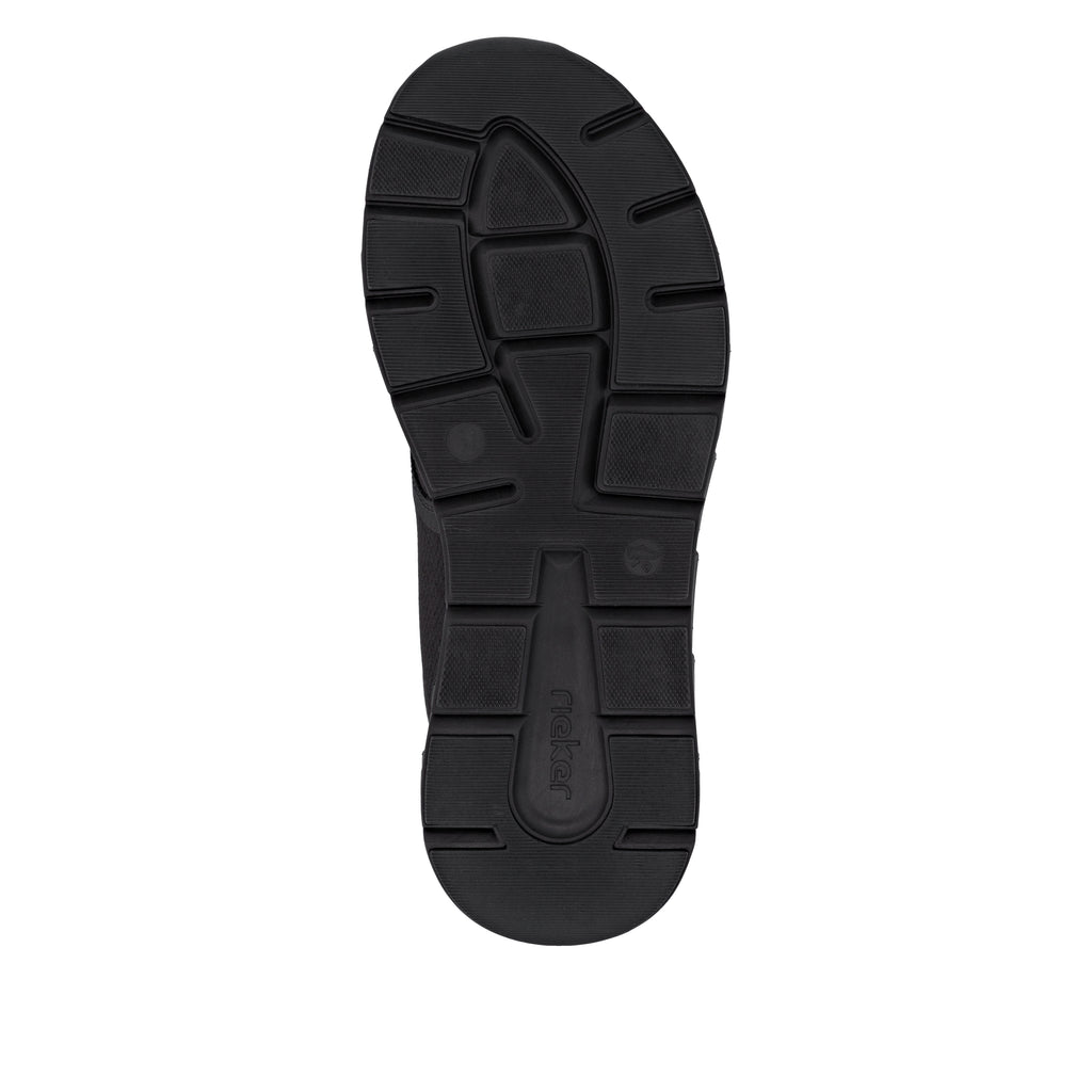 Black Elasticated Boots for Men | Rieker Sport 09170-00