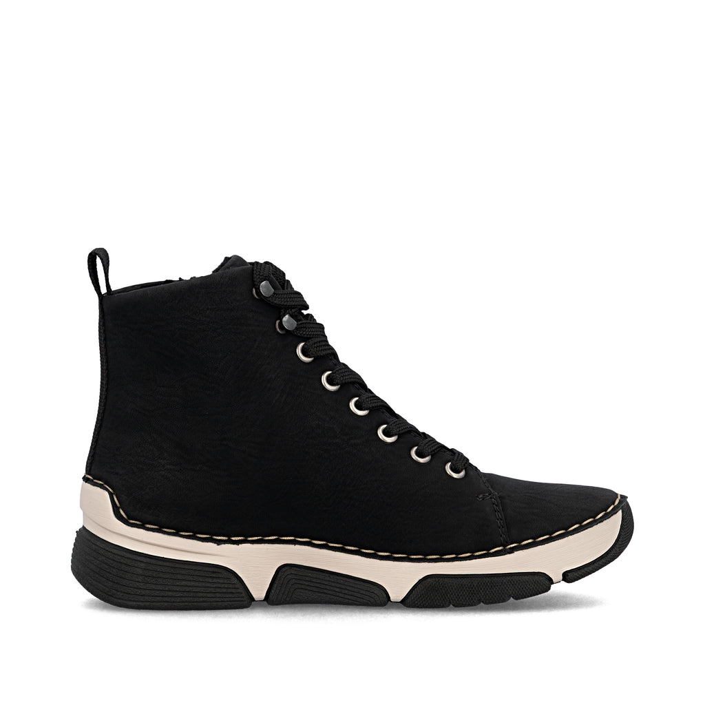 Black Zip Boots for Women | Rieker 45920-01