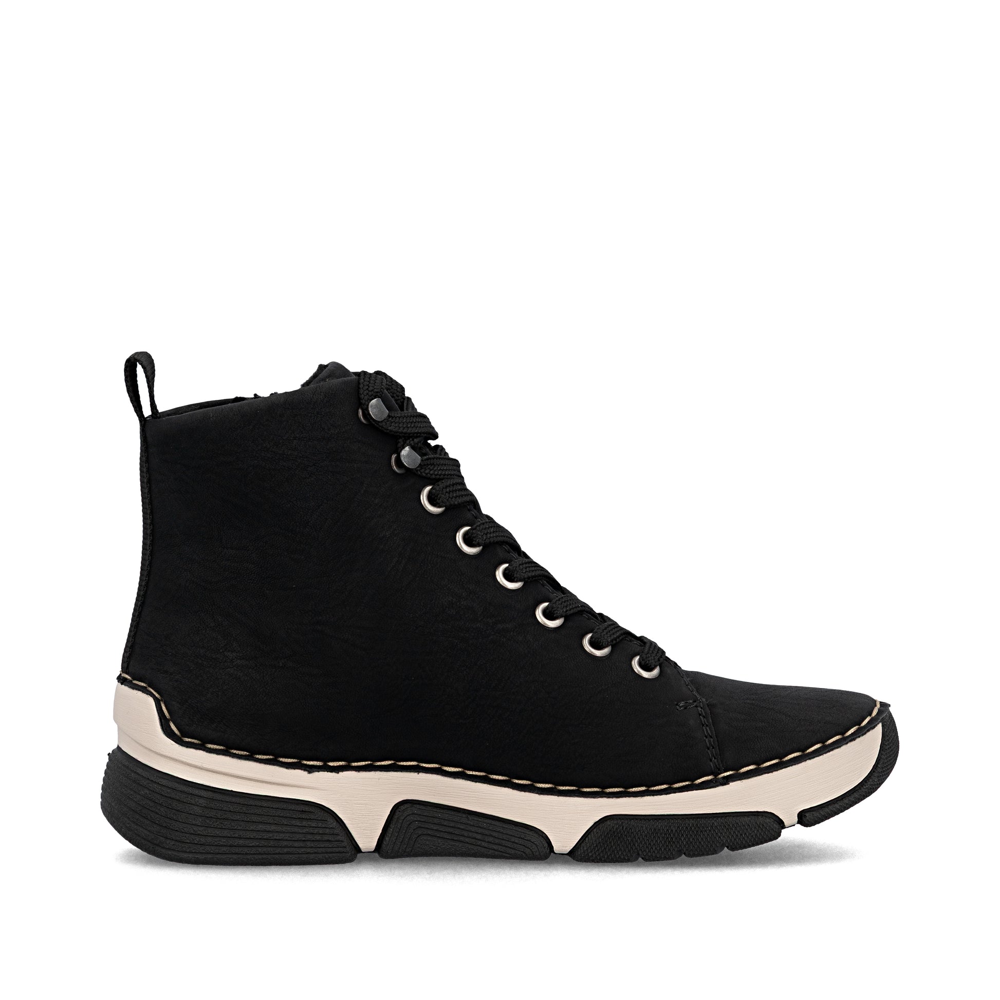 Black Zip Boots for Women | Rieker 45920-01
