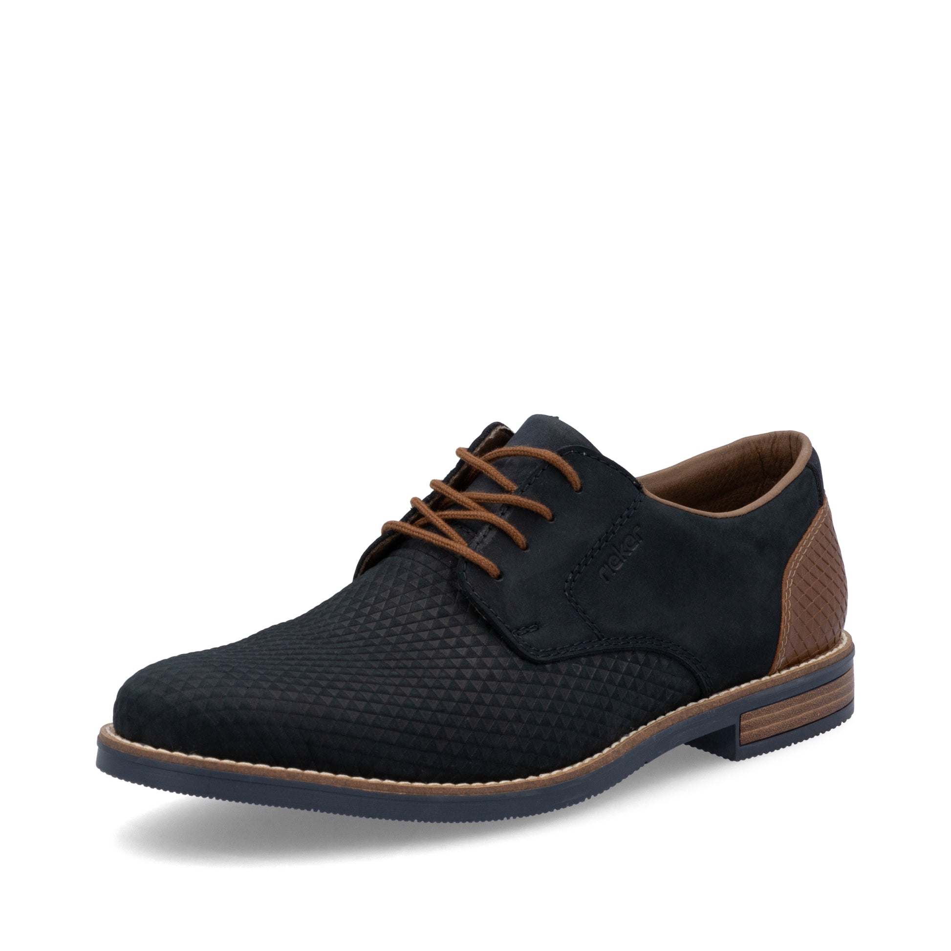 Blue Elasticated Shoes for Men | Rieker 13509-14