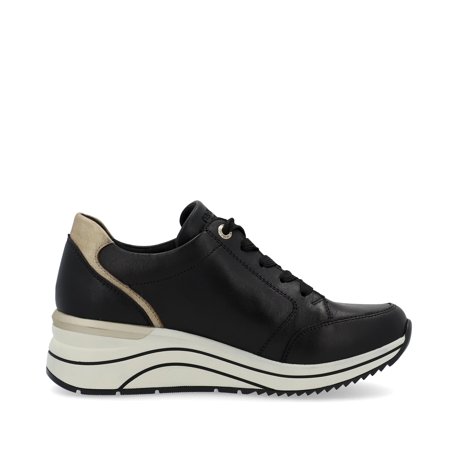 Black Zip Shoes for Women | Remonte D0T03-01