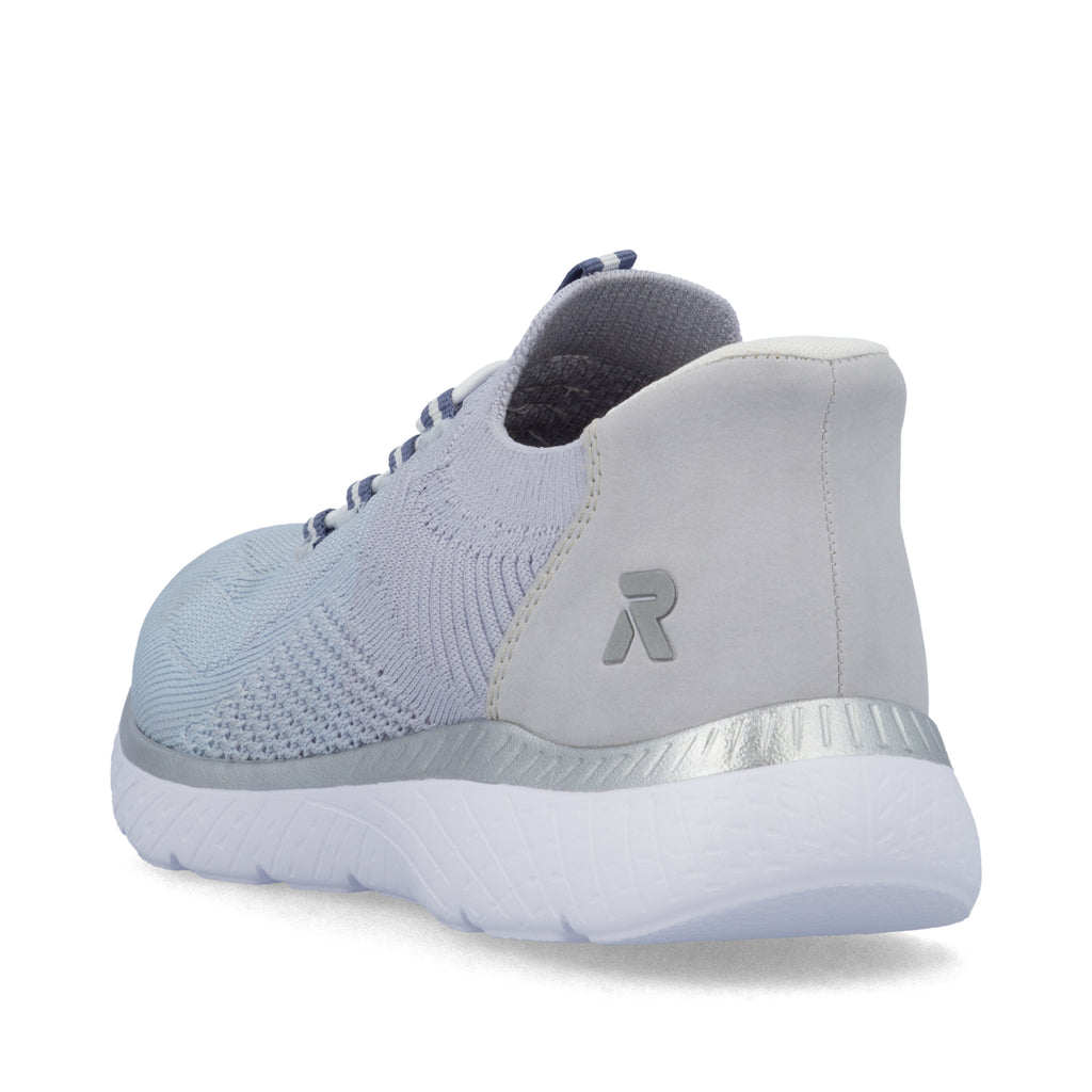 Blue Elasticated Shoes for Women | Rieker M5066-30